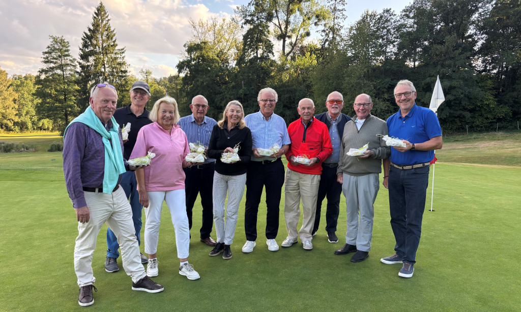 Wenn Freunde zum Golfen kommen - Oberaula zu Gast in Kassel